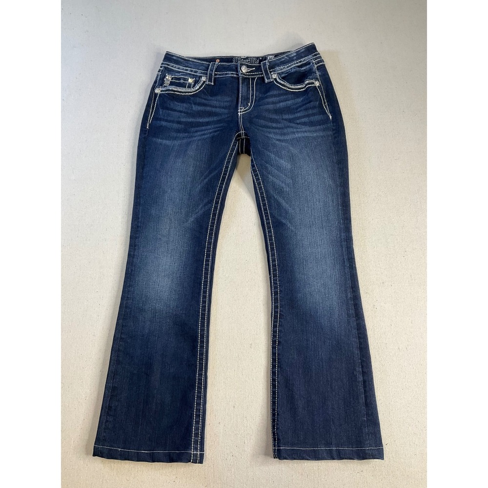 Miss Me Signature Boot Dark Wash Size 30